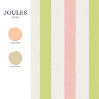 149528 Multi Stripe Pink Chartreuse Joules AW26 Wallpaper by Joules