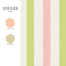 149528 Multi Stripe Pink Chartreuse Joules AW26 Wallpaper by Joules