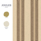 149564 Palm Leaf Stripe Cream & Brown Joules AW26 Wallpaper by Joules