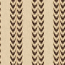 149564 Palm Leaf Stripe Cream & Brown Joules AW26 Wallpaper by Joules