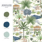 149567 Country House Garden Green Joules AW26 Wallpaper by Joules