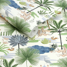 149567 Country House Garden Green Joules AW26 Wallpaper by Joules