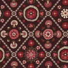 149576 Festival Floral Trellis Red Joules AW26 Wallpaper by Joules