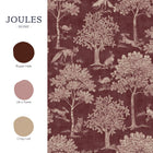 149579 Fox & Hare Red Joules AW26 Wallpaper by Joules