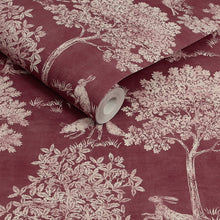 149579 Fox & Hare Red Joules AW26 Wallpaper by Joules