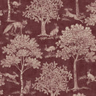 149579 Fox & Hare Red Joules AW26 Wallpaper by Joules