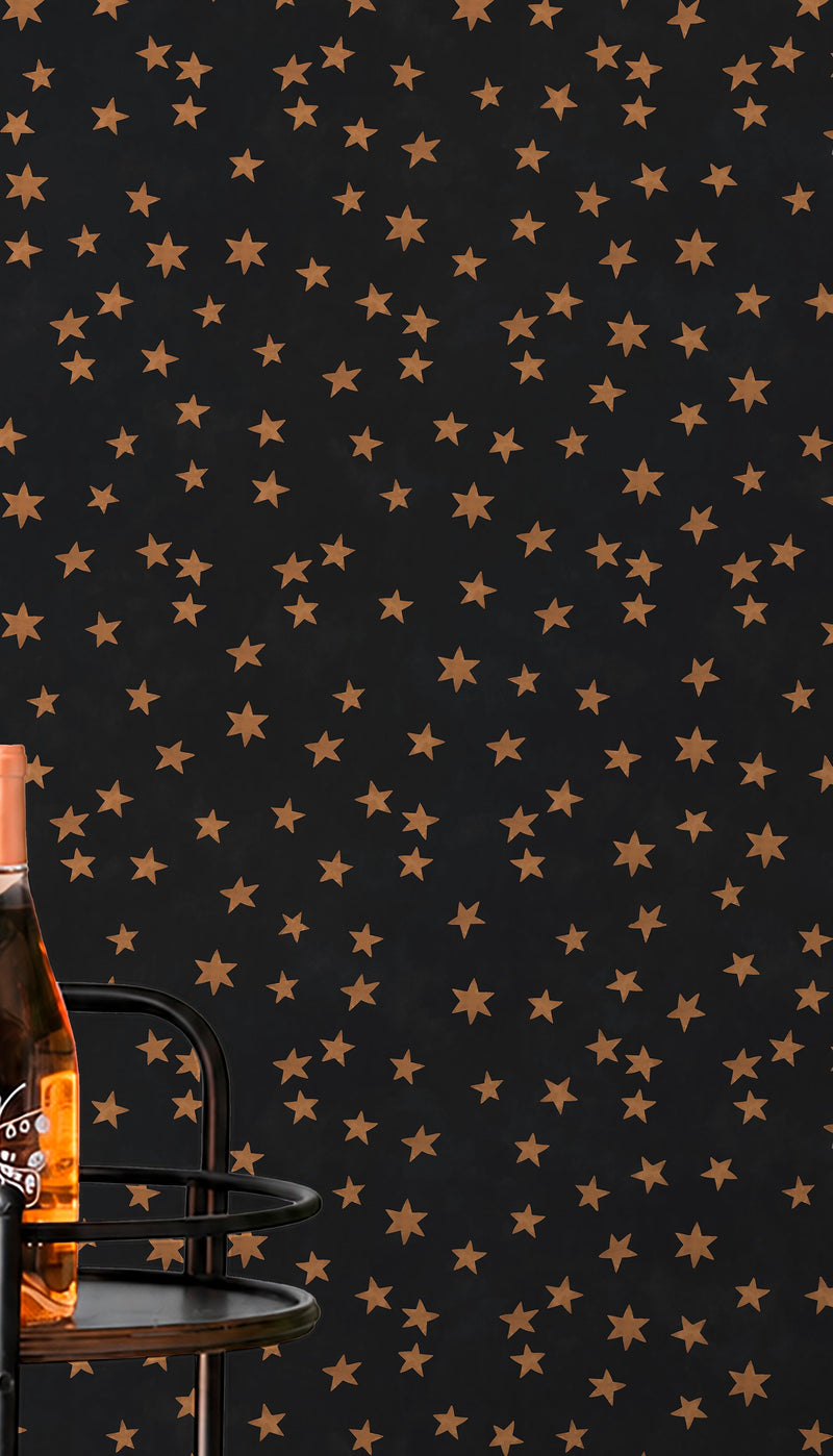 149620 Midnight Skies Noir Wallpaper by Rockett St George - room