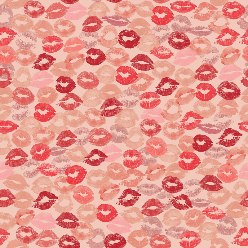 149624 Kiss Me Lipstick Kisses Wallpaper by Rockett St George - flat