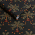 149635 Midnight Palms Noir Wallpaper by Rockett St George - roll