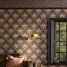 149635 Midnight Palms Noir Wallpaper by Rockett St George - room