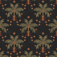 149635 Midnight Palms Noir Wallpaper by Rockett St George - flat