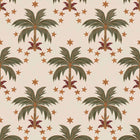 149636 Midnight Palms Ivory Wallpaper by Rockett St George - flat