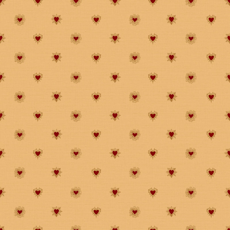 149640 Sacred Hearts Golden Hour Red Wallpaper by Rockett St George - flat