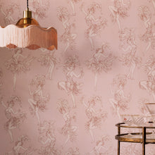 149641 Cha Cha Cha Watermelon Blush Wallpaper by Rockett St George - room
