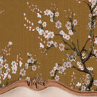 150156FXST Blossom Mischief Antique Gold Mural by Rockett St George - room