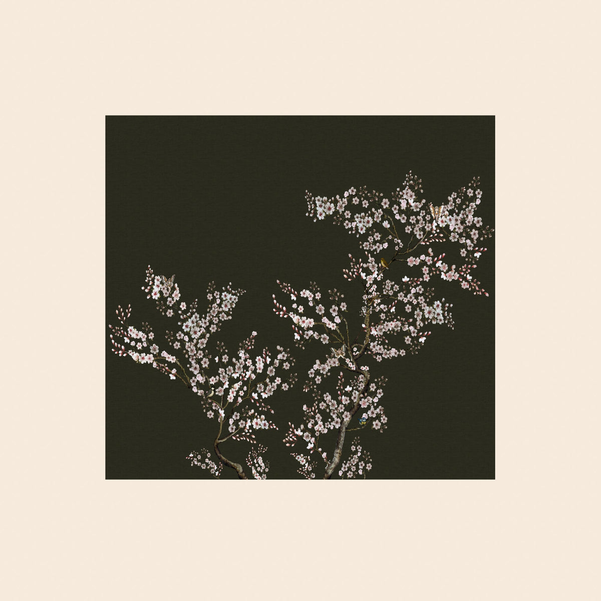 150167FXST Blossom Mischief Forest Mural by Rockett St George - flat