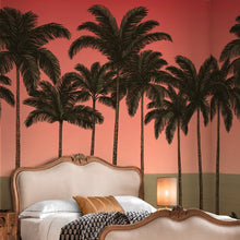 150178FXST Palm Paradiso Coral Mural by Rockett St George - room