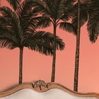 150178FXST Palm Paradiso Coral Mural by Rockett St George - room