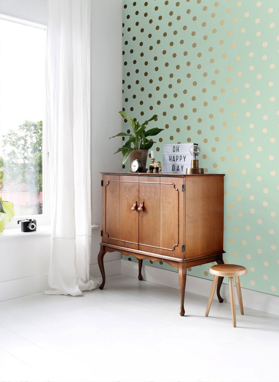 157-139245 Polka Forest Friends Wallpaper By Today Interiors