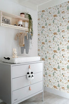 157-139247 Woods Forest Friends Wallpaper By Today Interiors