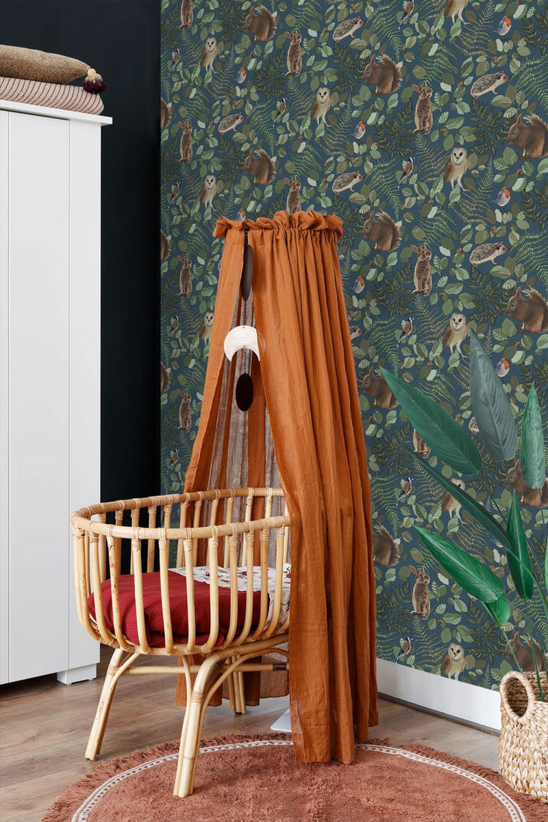 157-139250 Forest Forest Friends Wallpaper By Today Interiors