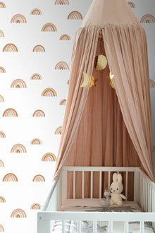 157-139253 Rainbow Forest Friends Wallpaper By Today Interiors