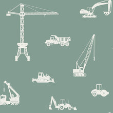 157-139264 Trucks Forest Friends Wallpaper By Today Interiors