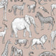 Zoo Forest Friends Wallpaper By Today Interiors
