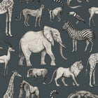 157-139272 Zoo Forest Friends Wallpaper By Today Interiors