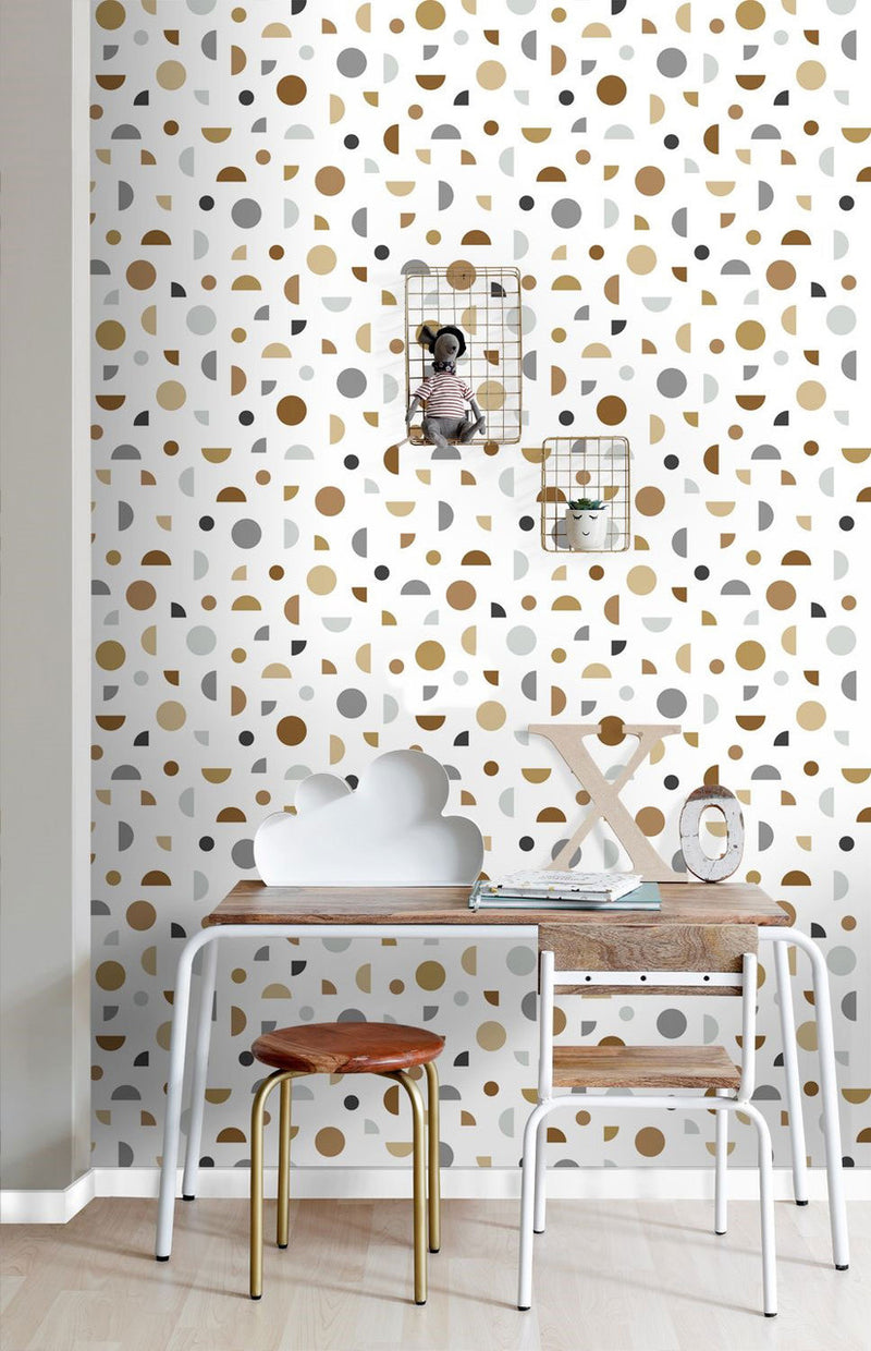 157-139278 Geo Forest Friends Wallpaper By Today Interiors