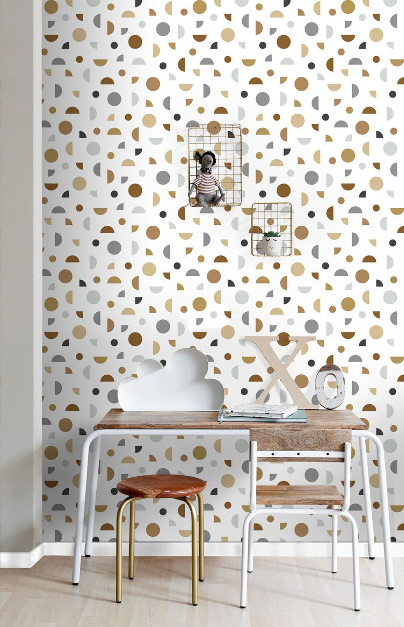 157-139278 Geo Forest Friends Wallpaper By Today Interiors