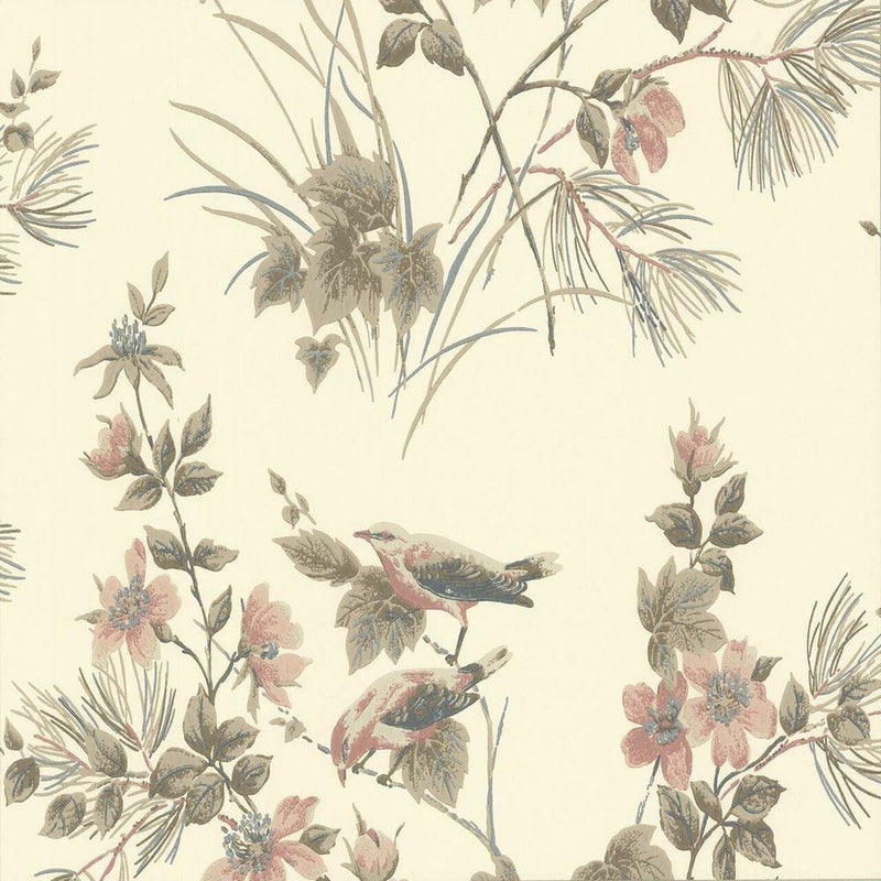 1601-100-03 Rosemore Wallpaper By 1838 Wallcoverings