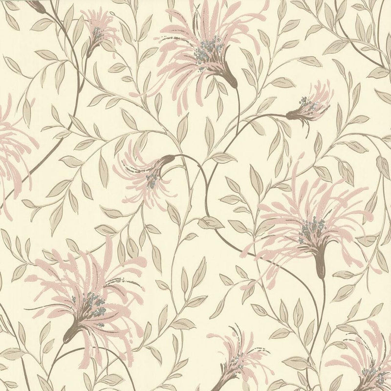 1601-101-02 Fairhaven Rosemore Wallpaper By 1838 Wallcoverings