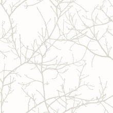 SWHT16960212 Arbre So White 4 Wallpaper by Casadeco