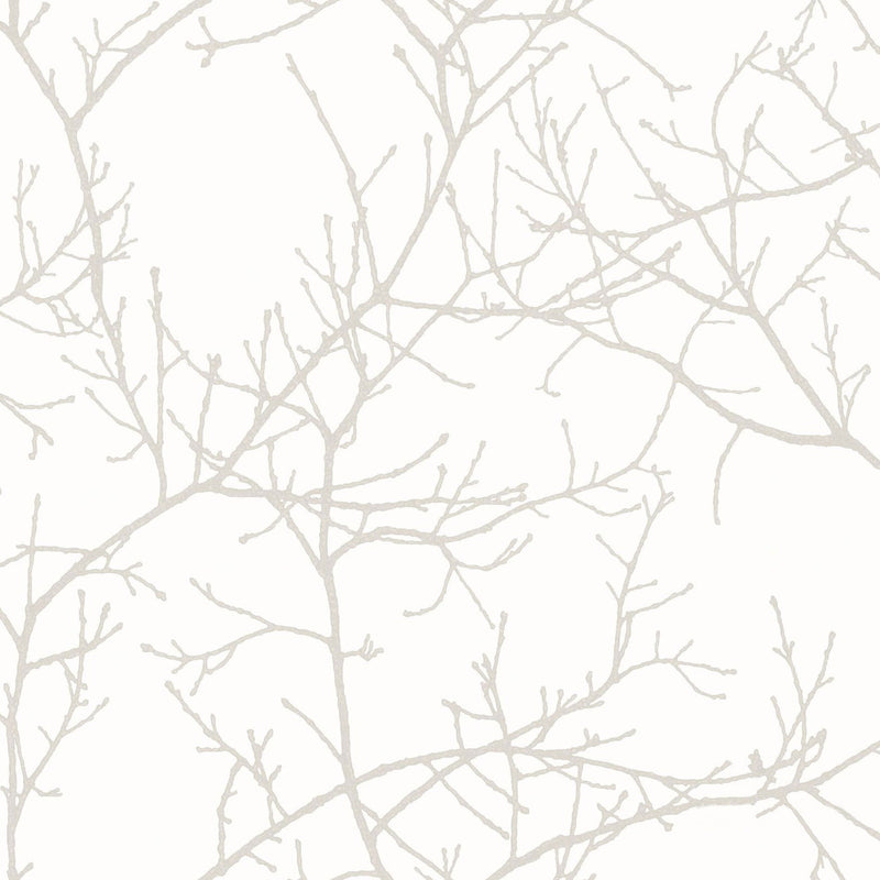 SWHT16960212 Arbre So White 4 Wallpaper by Casadeco