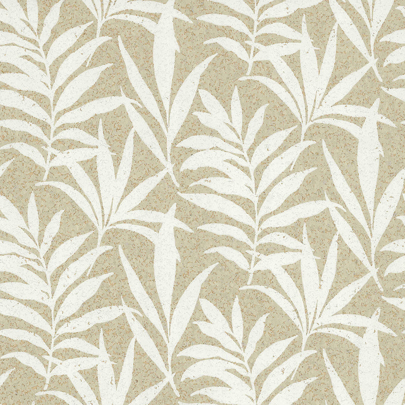 1703-113-03 Verdi Cork Camellia Wallpaper By 1838 Wallcoverings