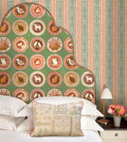 BW45140/4 Wriggle Room Kit Kemp Wallpaper By GP & J Baker