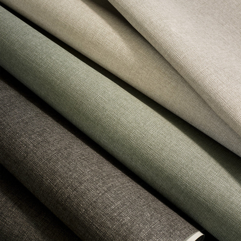W463/05 Neo Linen Embossed Taupe Wallpaper By Romo