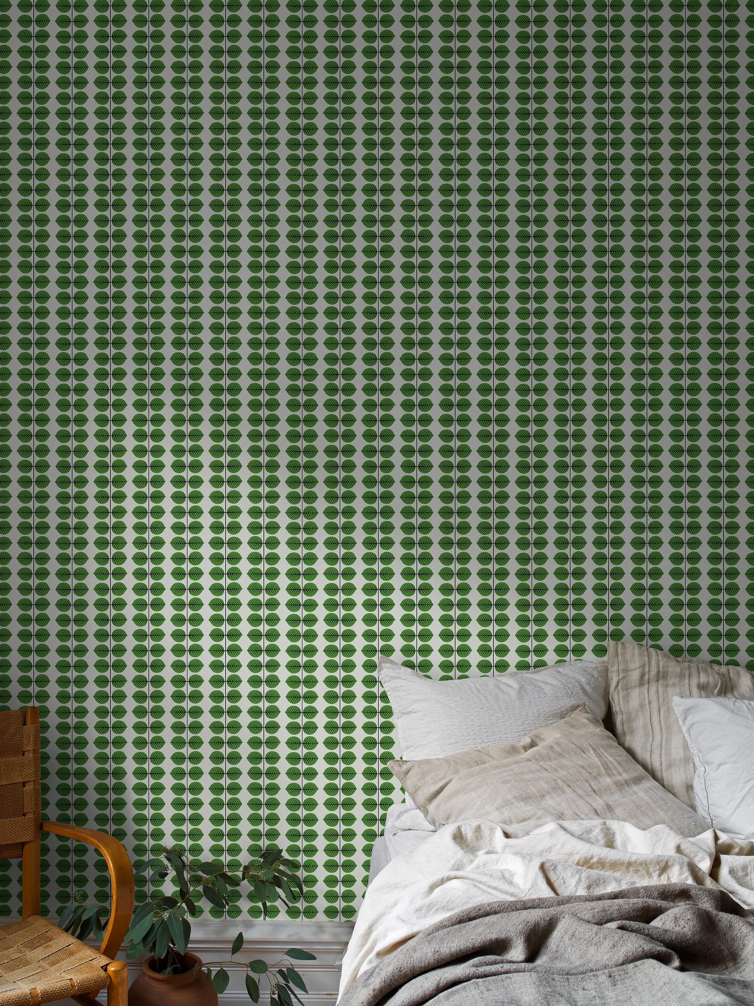 1750 Stig Lindberg Berså Icons Wallpaper by Boråstapeter