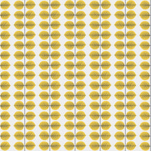 1753 Stig Lindberg Berså Yellow and White Wallpaper by Boråstapeter