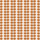 Stig Lindberg Berså Orange and White Scandinavian Designers II Wallpaper by Boråstapeter