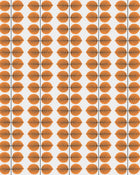 1754 Stig Lindberg Berså Orange and White Wallpaper by Boråstapeter