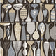 Stig Lindberg Pottery Black and Multi Scandinavian Designers II Wallpaper by Boråstapeter