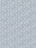 1765 Stig Lindberg Poème d´amour Blue Wallpaper by Boråstapeter