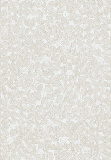 1767 Viola Gråsten Romans Beige and White Wallpaper by Boråstapeter