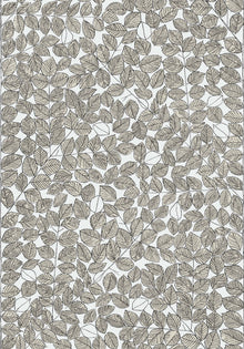 1768 Viola Gråsten Romans Black & White and Beige Wallpaper by Boråsta