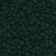 1771 Viola Gråsten Amorina Black and Green Wallpaper by Boråstapeter