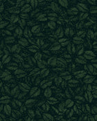1771 Viola Gråsten Amorina Black and Green Wallpaper by Boråstapeter