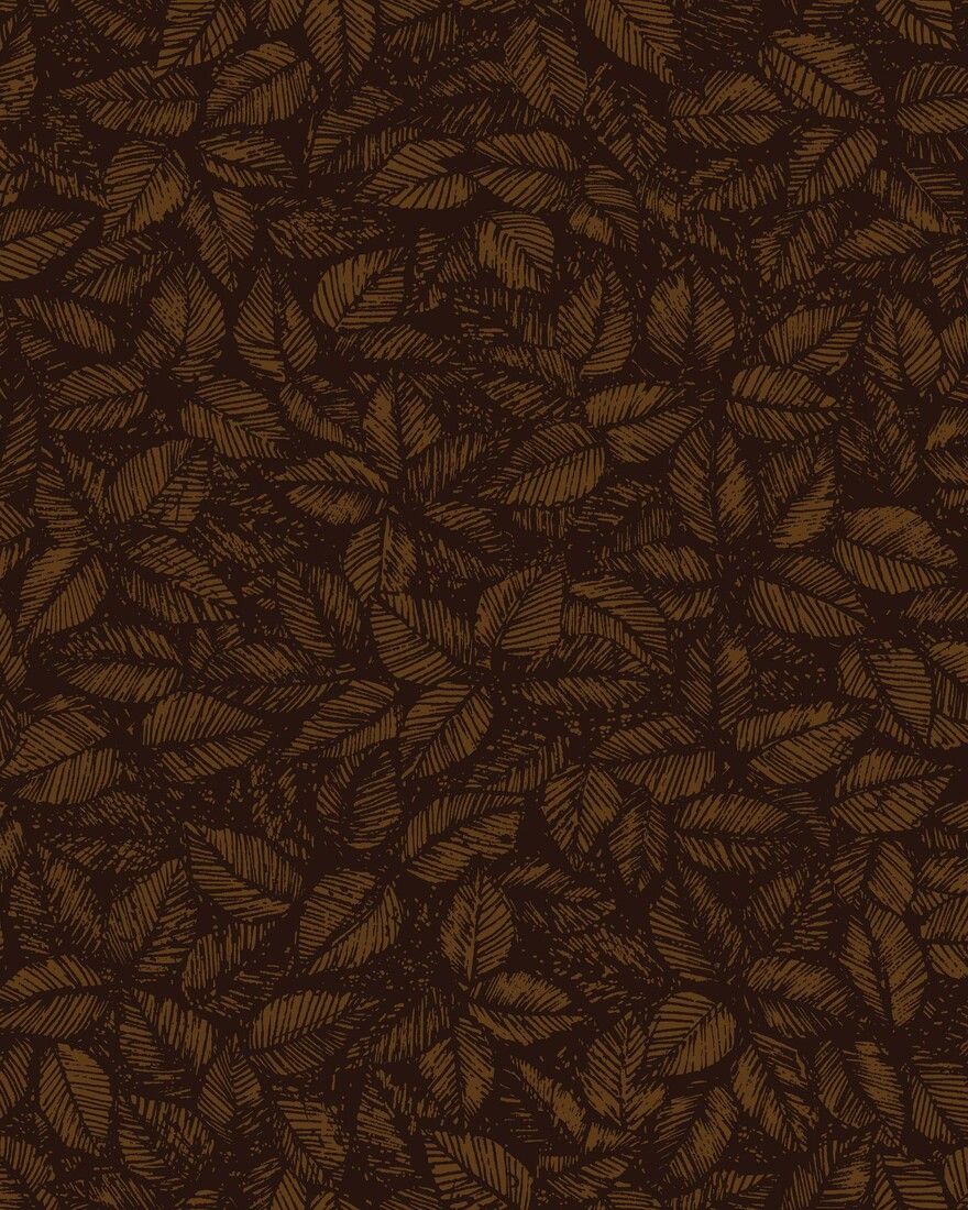 1772 Viola Gråsten Amorina Black and Brown Wallpaper by Boråstapeter