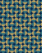 1774 Arne Jacobsen Vertigo Green and Blue Wallpaper by Boråstapeter